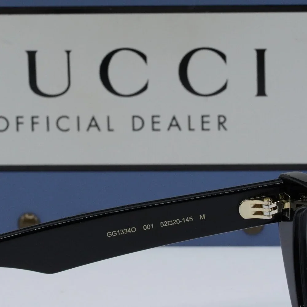 Final Price! Gucci GG1334O 001 Black Eyeglasses - Picture 7 of 10